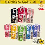 Reflex Snek Kucing / Reflex / Reflex Plus Happy Hour Treats / Cat Treats / Cat Snacks - 60g