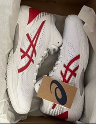 Asics Gei-Hoop V14 圓頭舒適 實戰籃球鞋 白紅色