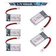 3.7V 752035 400mah Lipo Battery For H107 H31 KY101 E33C E33 U816A V252 H6C 25C RC Quadcopter Drone S