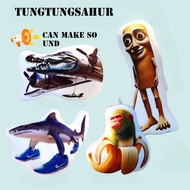 Tungtungsahur Stick Man Voice Pendant AI Voice Doll