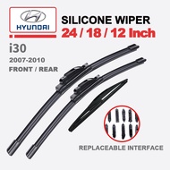 Hyundai i30 wiper blade set for 2007-2010 Fastback Hatchback Tourer FD Wagon GD front rear window si