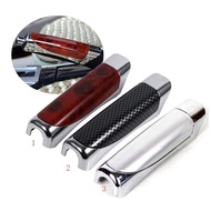Car Handbrake Cover 3D Carbon Fiber Wood Silver Chrome Style Axia Myvi Saga BLM FLX Persona New Baru
