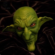 [Serenable] Goblin Mask Creepy Creature Mask Realistic Lifelike for Adults, Halloween, Costume Parti