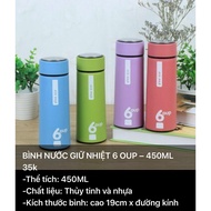 Thermal water bottle 6 OUP - 450ml