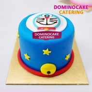 Mini Cake - Cake Ultah Mini - Kue Ultah Doraemon