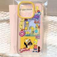 Read Newspaper Simpson QYJS Phone Case Suitable for IPhone 14 15 plus 12 PRO 11 13 14 15 ProMax X XS