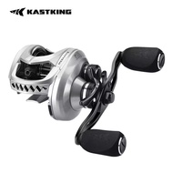 KastKing MegaJaws Baitcasting Fishing Reel AutoMag Dual Braking System Baitcaster Reel Only 6.7oz 17