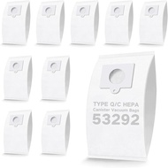 10 Pack 53292 Q C Canister Vacuum Cleaner Bags for Kenmore 200 400 600 700 800