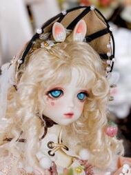 《阿寶模型》GEM貴族娃娃 愛麗舍的花匠系列 4分BJD女娃 粉兔 芙洛拉 45cm全  露天市集  全台最大的網路購