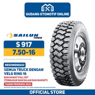 BAN TRUK BAN SAILUN S917 750 16 - BAN TRUCK TRUK 7.50 16 75016 - BAN KAWAT SAILUN