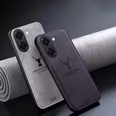 Skinlee Phone Case For Honor X7E Case Luxury Brand Deer Cloth Soft Shell For Honor X7E Elk Printing 