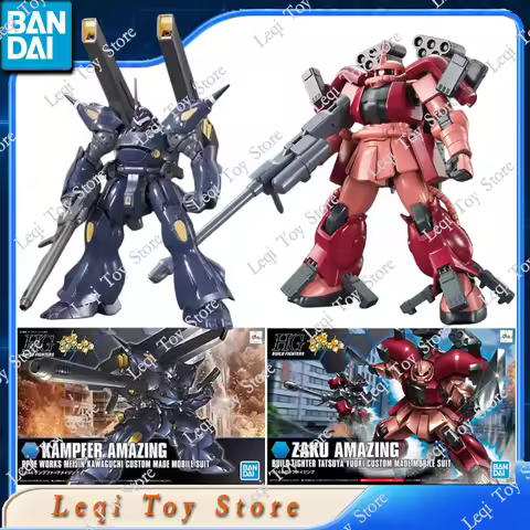 Bandai Original Genuine In Stock HG GUNDAM 1/144 ZAKU KAMPFER AMAZING Anime Action Figures Toys Gift