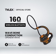 TYLEX OPENEAR Wave Bone Conduction Headphones Wireless Waterproof with 16GB internal storage