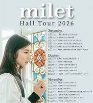 milet Hall Tour 2026 Concert Ticket