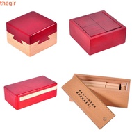 THEGIRL8B IQ Puzzle Mind Brain Teaser, Opening Puzzle Box Brain Teaser Wooden Brain Teaser Puzzle, L