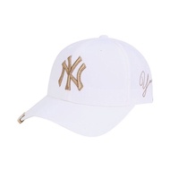 MLBˉ Official NY MZ Net red baseball cap new NY peaked cap hard top LA soft top sun visor baseball c