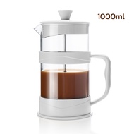 เครื่องชงกาแฟเฟรนซ์เพรส เหยือกชงชา เฟรนเพรส French press 350/600/800/1000ml ใช้ได้กับกาแฟและชา สำหรับเมล็ดคั่วแบบหยาบ แตกสามารถเคลมได้ Aliz selection
