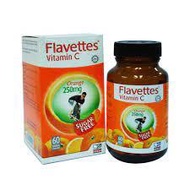 Flavettes Vitamin C 250Mg 60s Sugar Free FLAVETTES 250MG 60S VITAMIN C E:4/26 Vitamin C 250Mg 60s Ta