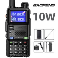 Baofeng Walkie-Talkie UV-5RH UV-5RM Baofeng 5RPRO 10W TYPE-C Mengecas Pengikat Frekuensi Satu Kunci