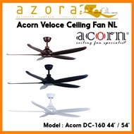 Acorn Veloce DC-160 44' / 54' DC Ceiling Fan NL