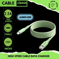 PuPun- CB444 3A FAST CHARGING CAPABLE DATA CABLE (BUY 40 GET A FREE JAR) MICRO/TYPEC