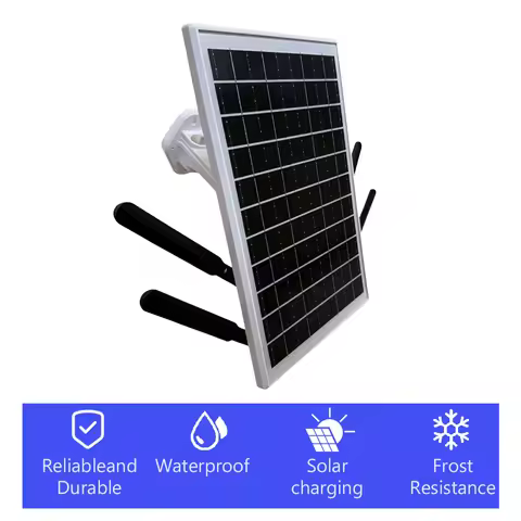 Solar Panel Powered 4G LTE WiFi Router 15W 25600mAh Outdoor Wireless Router WiFi Hotspot for Outdoor