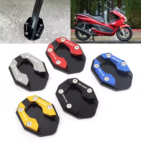 Scooter Kickstand Foot Side Stand Plate Enlarger Pad For Honda PCX 160 150 125 PCX160 PCX150 PCX125 