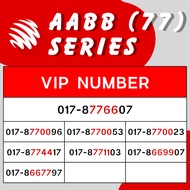 7️⃣ Hotlink VIP Number | VIP 号码 | 🅰️🅰️🅱️🅱️ (77) Series | Premium SIM 7️⃣