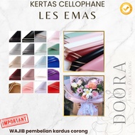 Cellophane Paper Flower Bouquet Gold Les Flower Wrapping Paper Celophane Cellophane/