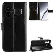 Leather Phone Case For OPPO Realme GT2 Pro GT3 GT5 GT7 GT7T GT8 Pro GT Master Kickstand Protect Phon