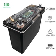 Battery Case 12V 45Ah 12 Cell Battery 33140 32140 ABS Plastic LED Waterproof Capacity Indicator 2 Ha