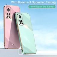 For Xiaomi 10T 10Pro 10S 10Lite 9 9T Pro 11 11Pro 11Lite 11Ultra Luxury Plating Soft TPU Silicone Phone Case Square Shockproof Case Cover