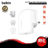 Belkin BoostCharge USB-C PD 3.0 PPS Wall Charger 30W (2 Years Warranty)
