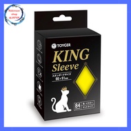 TOYGER KING TCG Card Game Sleeves - Mini Size (Yu-Gi-Oh Size) - Yellow  
TOYGER KING TCG Card Game S