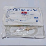Selang Infus Dewasa Nausmed/infus set/ alat infus/infution set Neusmed 1 pcs