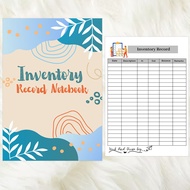 INVENTORY RECORD BOOK A5 SIZE 20PAGES