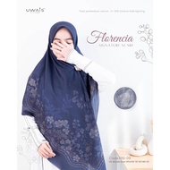 Jilbab Voal Premium Motif Segi Empat Kerudung Syari 140x140 Jumbo Florencia Scarf By Uwais Hijab