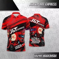 Parama！！ |Original Jnt Express Jersey all print cool J&T packaging courier driver clothing