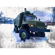 WPL B36 Ural 1/16 1:16 2.4G 6WD RC Car Military Truck Rock Crawler Command Communication Vehicle RTR