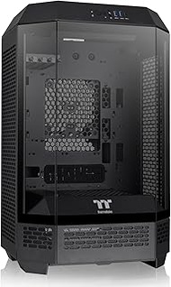 Thermaltake Tower 300 Black Micro-ATX Case; 2x140mm CT Fan Included; Support Up to 420mm Radiator; O