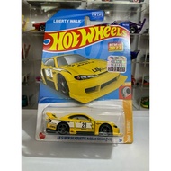 HOTWHEELS LB SUPER SILHOUETTE NISSAN SILVIA S15 LBWK YELLOW FACTORY SEALED FREE PROTECTOR