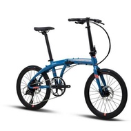 Polygon Urbano 5 sepeda lipat warna Biru