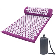 wholesale Acupressure Mat Head Neck Back Foot Massage Cushion Pillow Yoga Spike Mat Anti-stress Acup