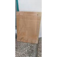 Meranti Wood Washing Board 60cm x 40 cm Meranti Wood Rolling/ 40cm x 60cmx7cm