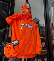 Jaket Pochita Chainsaw Orange Anime Manga Chainsaw Man Premium Unisex