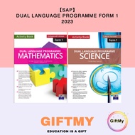 【SAP】Dual Language Programme Activity Book Form 1 (2023) - Mathematics / Science -- Buku Activiti Ti