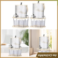 [ Drink Dispenser with Stand Beverage Dispenser for Juice Lemonade Beverage