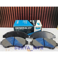 FRONT BRAKE PAD ALL NEW RUSH TERIOS 18-ON BENDIX DB2496 GCT-A