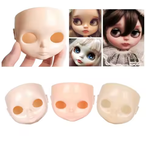 Hobbies DIY Accessories Head Faceplate 1/6 Blythe Kid Change Makeup