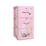 [HỎA TỐC HCM] Tủ nhựa Lucky 3 tầng QUI PHÚC nhỏ gọn tiện lợi phù hợp mọi không gian dễ lắp ráp